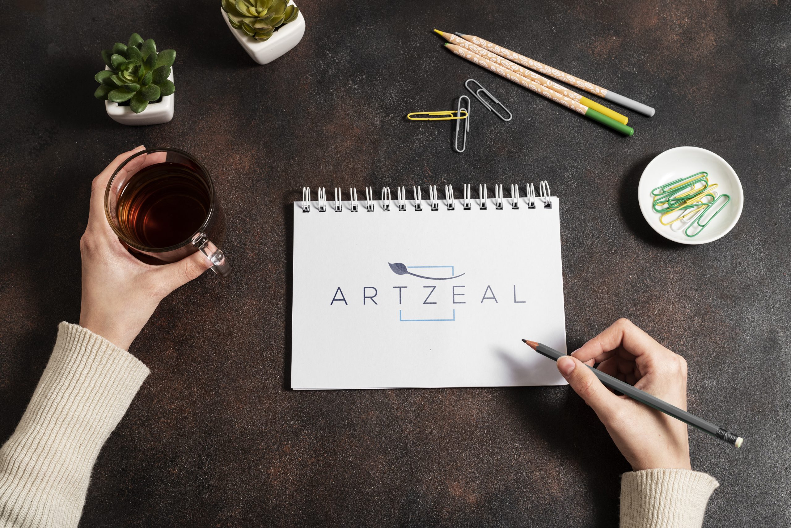 Artzeal Logo Design